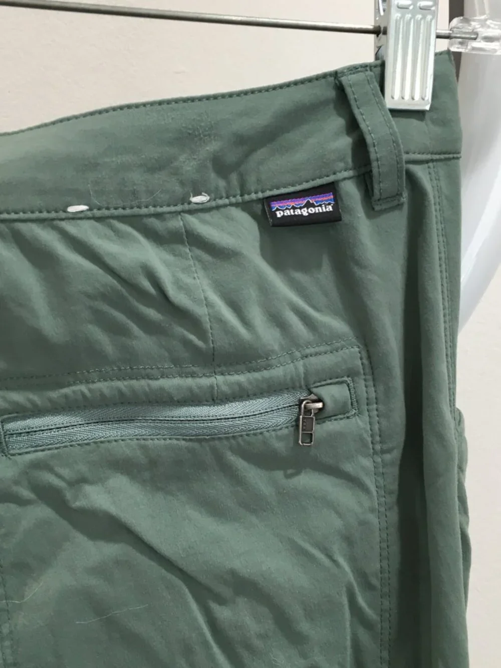 PATAGONIA Green Adjustable Convertible Leg Zip Pockets Hiking Activewear Pant - Picture 15 of 16